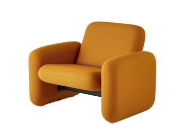 WILKES - Fabric armchair with armrests by Herman Miller - view 3